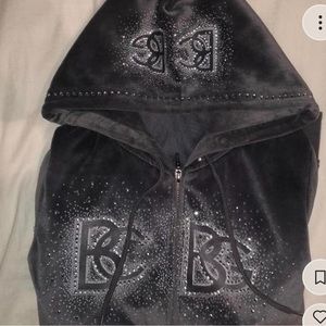 BCBG blinged-out vest